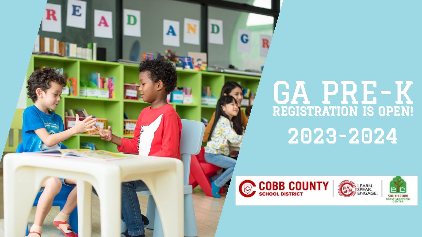 Ga Pre-Kindergarten Registration is Open, Sign up Today!